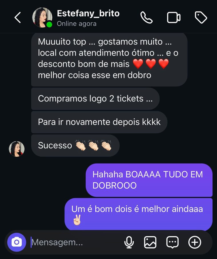Depoimento de Estefany Brito — BH em Dobro